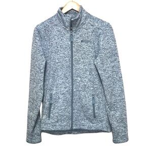MOUNTAIN Warehouse Idris full zip Womens Fleece Jacket light blue size 12